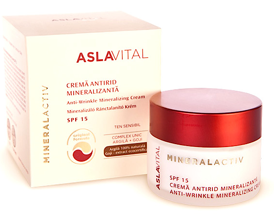 Asla Vital Crema anti arrugas con mineralizacion SPF15 50ml Asla Vital Crema anti arrugas con mineralizacion SPF15 50ml