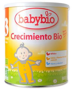 Babybio Leche Infantil 3 Crecimiento 900g