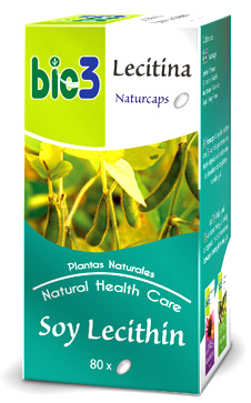 Bie3 lecitina de soja Bio 80 cápsulas