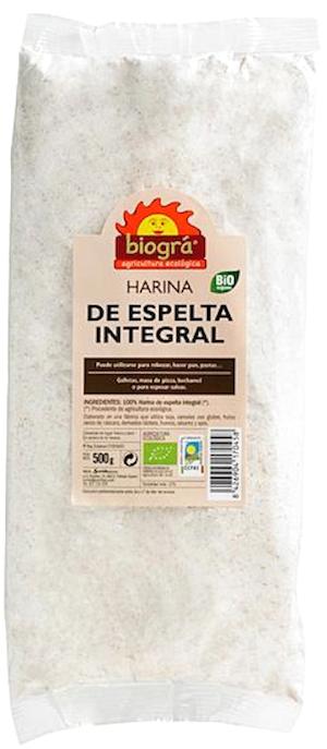 Biogra harina de espelta integral Bio 500g