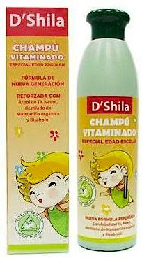 D'Shila champú escolar vitaminado (antiparásitos) 250ml