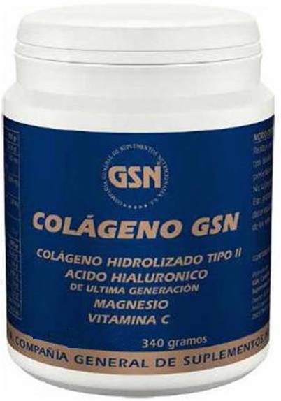 GSN Colágeno con Ácido Hialurónico sabor naranja 340g