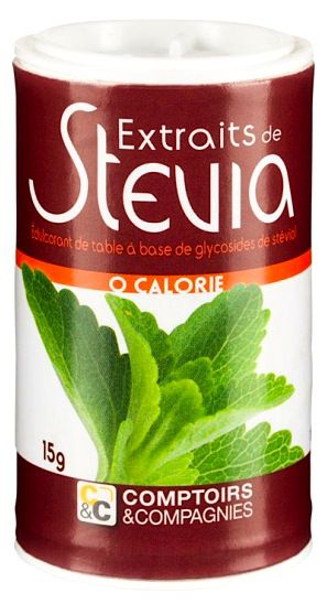 Comptoirs & Compagnies stevia en polvo 15g