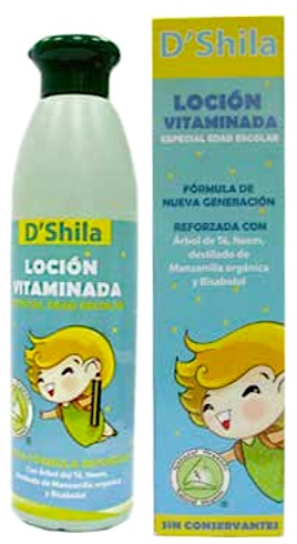 D'Shila loción escolar vitaminada (antiparásitos) 250ml
