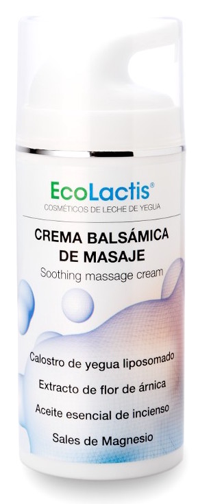 Ecolactis crema balsamica de masaje con calostro liposomado 100ml Ecolactis crema balsamica de masaje con calostro liposomado 100ml