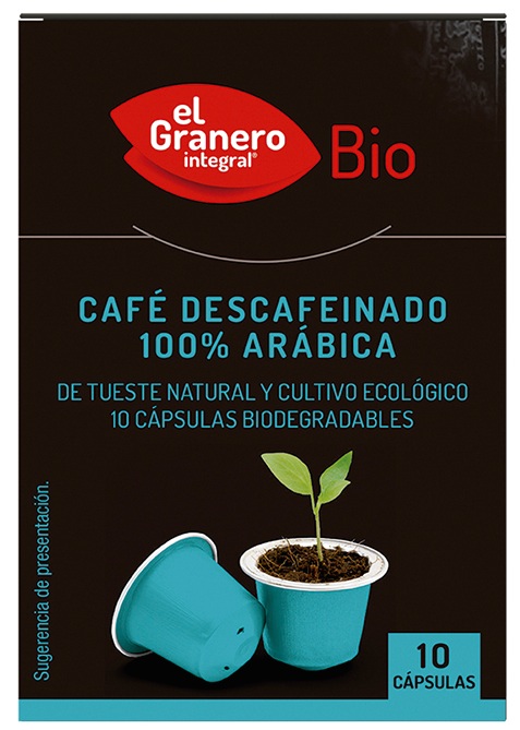 El Granero Integral Café descafeinado 100% arabica bio 50g El Granero Integral Café descafeinado 100% arabica bio 50g