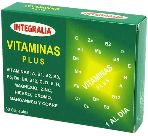 Integralia Vitaminas Plus 30 capsulas