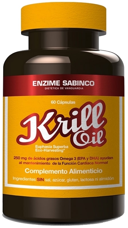 Enzime Sabinco aceite de Krill 60 capsulas