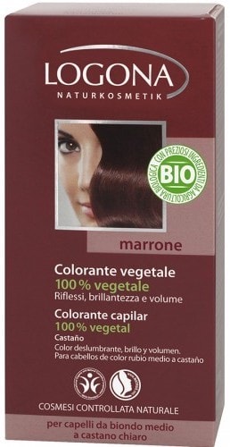 Logona tinte castaño marron 100g
