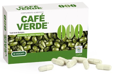 Noefar Cafe verde bio 60 cápsulas vegetales Noefar Cafe verde bio 60 cápsulas vegetales