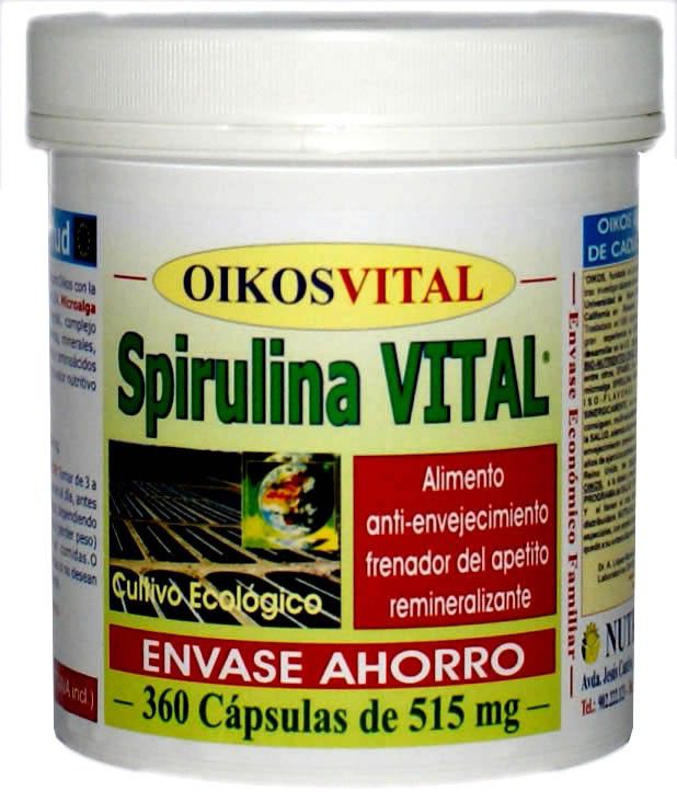 Oikos Spirulina Vital 360 cápsulas Oikos Spirulina Vital 360 cápsulas