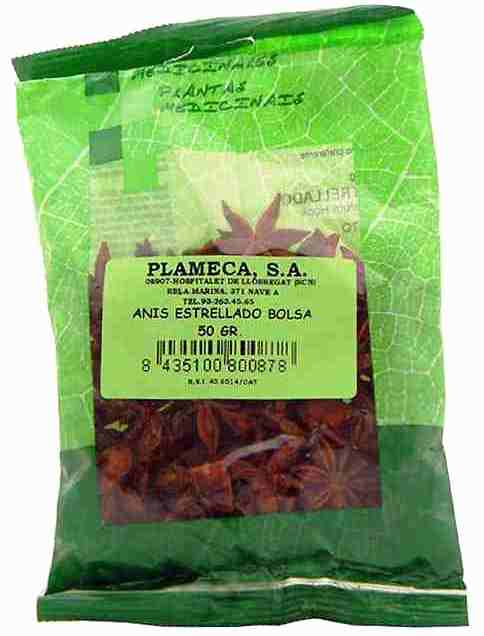 Plameca anis estrellado hierba 50g