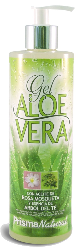 Prisma Natural Gel aloe vera + rosa mosqueta + arbol del te 500ml Prisma Natural Gel aloe vera + rosa mosqueta + arbol del te 500ml