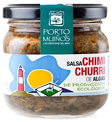 Porto Muiños salsa chimichurri de algas 170g Porto Muiños salsa chimichurri de algas 170g