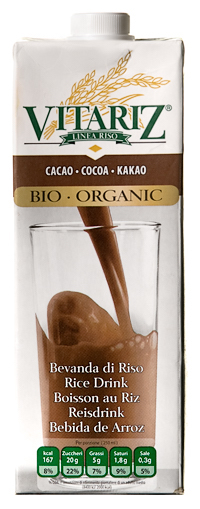 Vitariz leche de arroz con chocolate Bio 1L x 10 briks