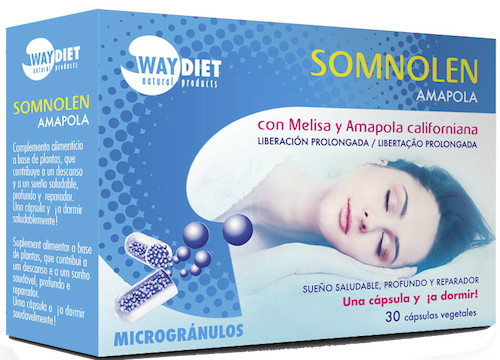 Way Diet Somnolen amapola 30 capsulas Way Diet Somnolen amapola 30 capsulas
