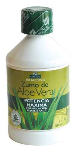Aloe Pura Zumo Aloe Vera Potencia Maxima 500ml