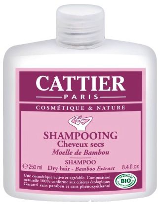 Cattier Champu para cabello seco de Bambu 250ml