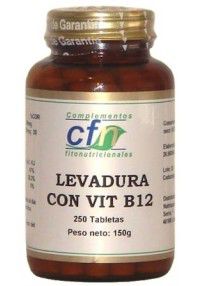 CFN Levadura con Vitamina B12 250 comprimidos cfn_levadura_con_vitamina_b12_250_comprimidos