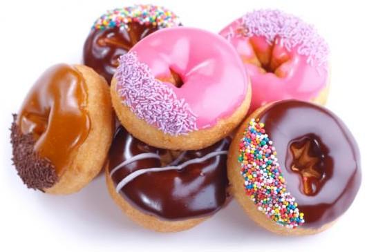 El círculo vicioso de los alimentos grasos y azucarados donuts-grasas