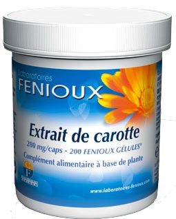 Fenioux Zanahoria y Lecitina de Soja 200 capsulas