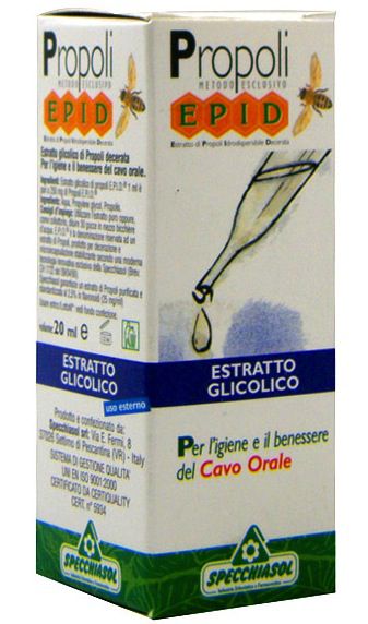 Specchiasol Epid Propolis Extracto Glicolico 20ml