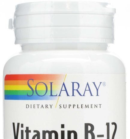 Vitamina B12 en comprimidos sublinguales de Solaray solaray_vitamina_b12_2000_g_90_comprimidos_sublinguales